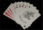 Printable PVC Waterproof Casino Club Cards Foldable Resistance Standard Poker Size