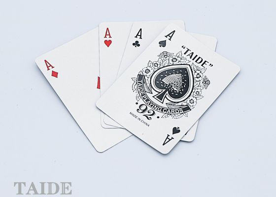 Poker Size Standard Blackjack Both Sides Paper Playing Cards