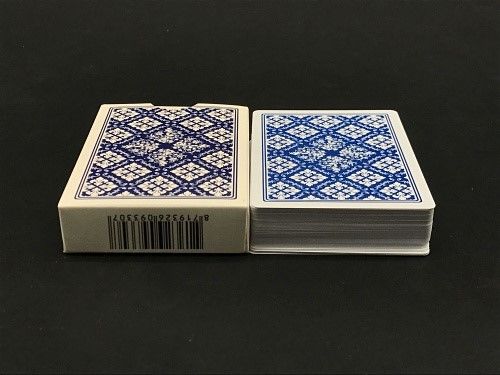 OEM Logo Printed Casino Grade Playing Cards , Bar Code Plastic Quality Poker Cards