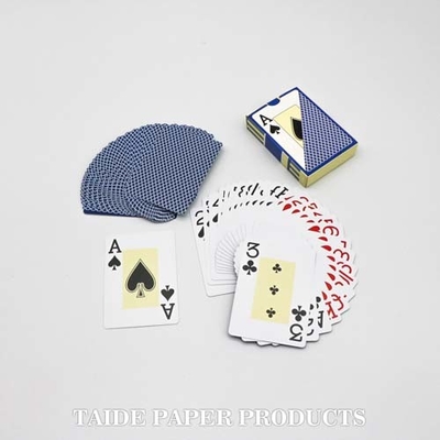 German Casino Playing Cards Offset Printing 310gsm Black Core Paper playing cards